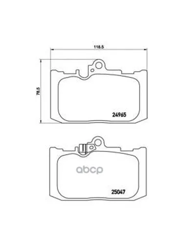 Колодки Тормозные P83131 Brembo арт. | Автомобили и - Цена: 
