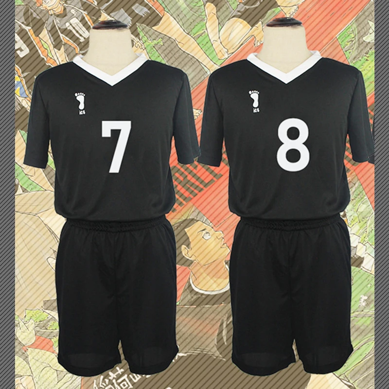 Haikyu! Haikyuu! No.7 Miya Atsumu No.11 Osamu волейбольная форма карнавальный костюм Inarizaki Высокая