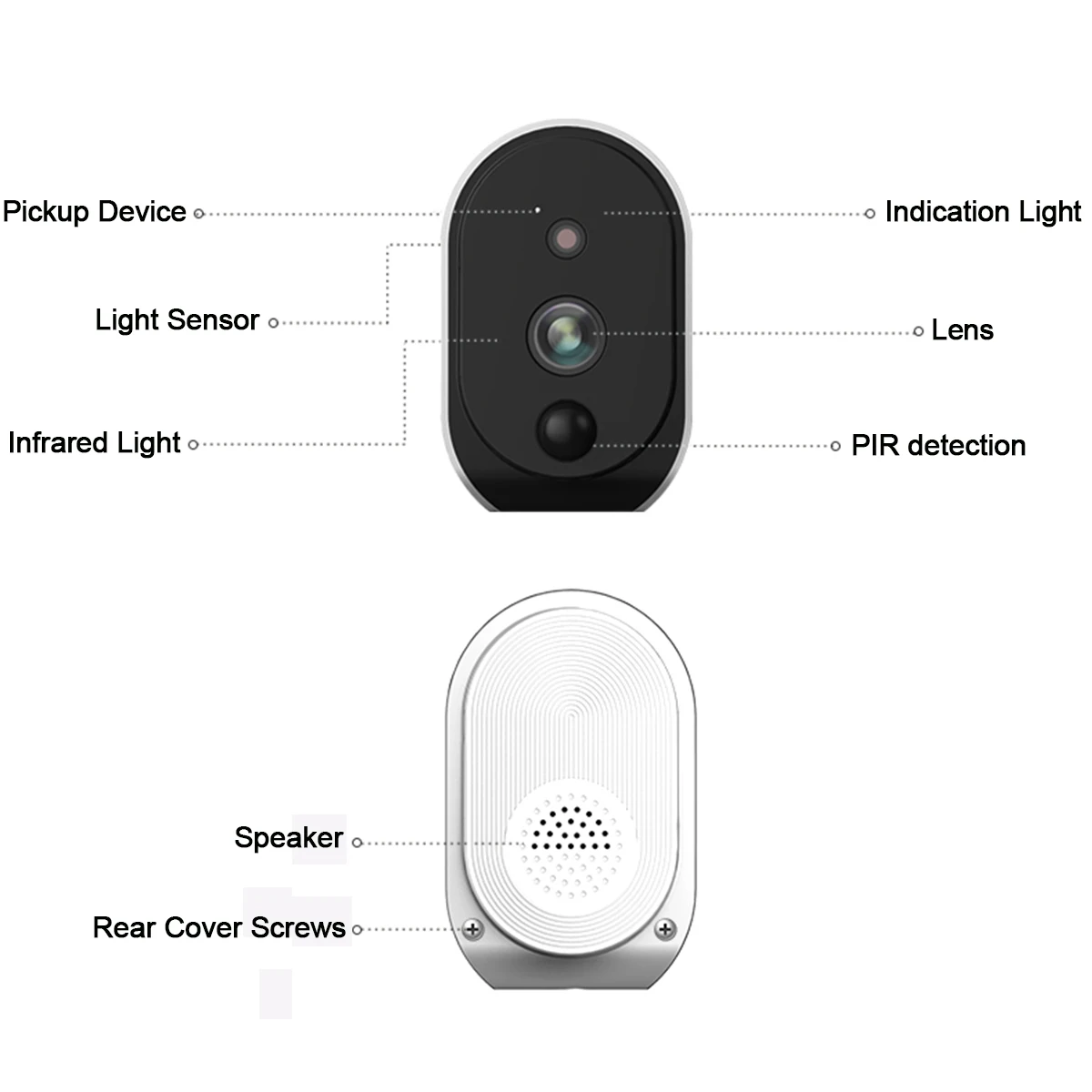 1080P Wi-Fi камера с питанием от батареи 2.0MP HD уличная Беспроводная ip-камера безопасности наблюдения Всепогодная PIR сигнализация запись аудио