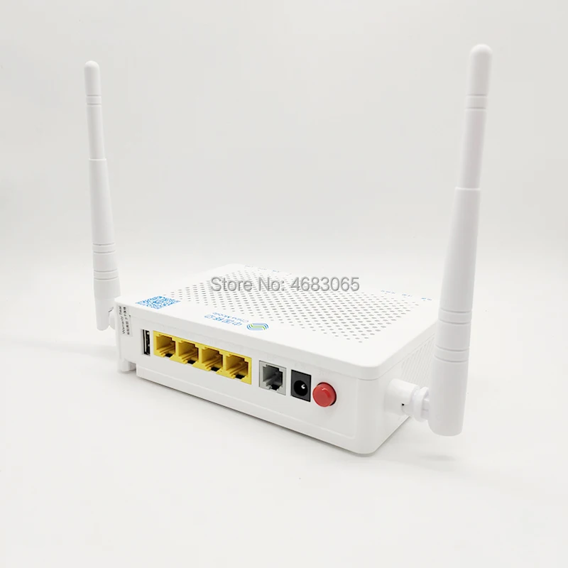 Оптоволоконный модем ZTE GPON ONU ONT F663NV3A 1GE + 3FE 1Voice 1USB WIFI 2 4G FTTH оптический сетевой