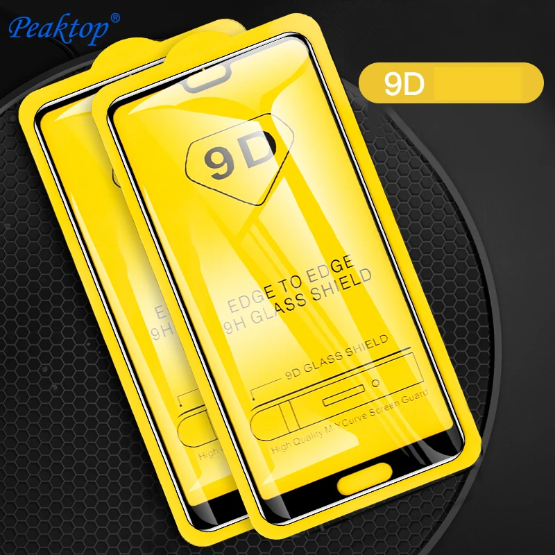 

Защитное стекло 9D для Huawei P30 Lite Honor 8X 8A 8C 8S V10 V20 10i 20i, пленка для экрана Honor 20 10 Lite, закаленное стекло