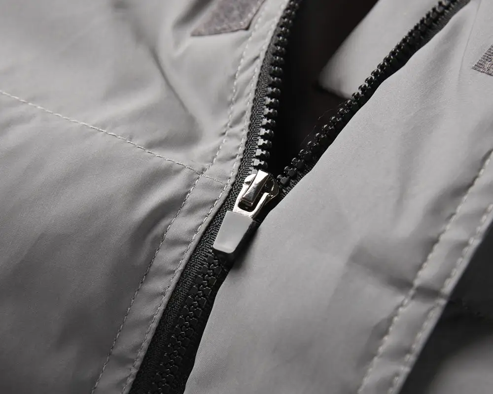 

2020 NEW Winter FOG Essentials Men's jacket gray Reflective Jacket Double Layer Top Streetwear Padded coat
