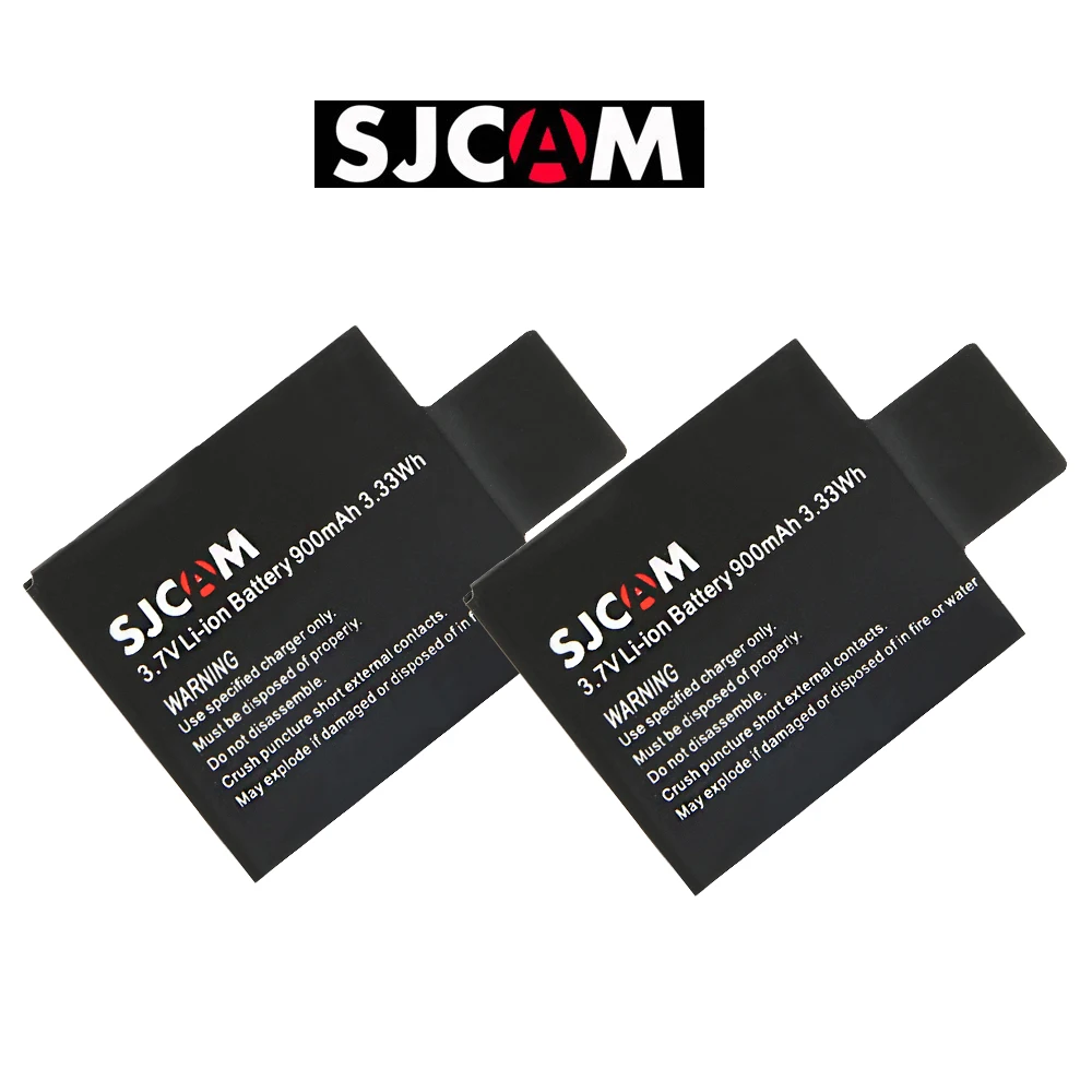 2 pcs SJCAM SJ4000 PG1050 Камера Батарея Li-Ion Батарея зарядное устройство для спортивной экшн-камеры SJCAM SJ5000 SJ6000 SJ8000 M10 EKEN 4K H8 H9 GIT-LB101 GIT Батарея - Цвет: 2 pcs