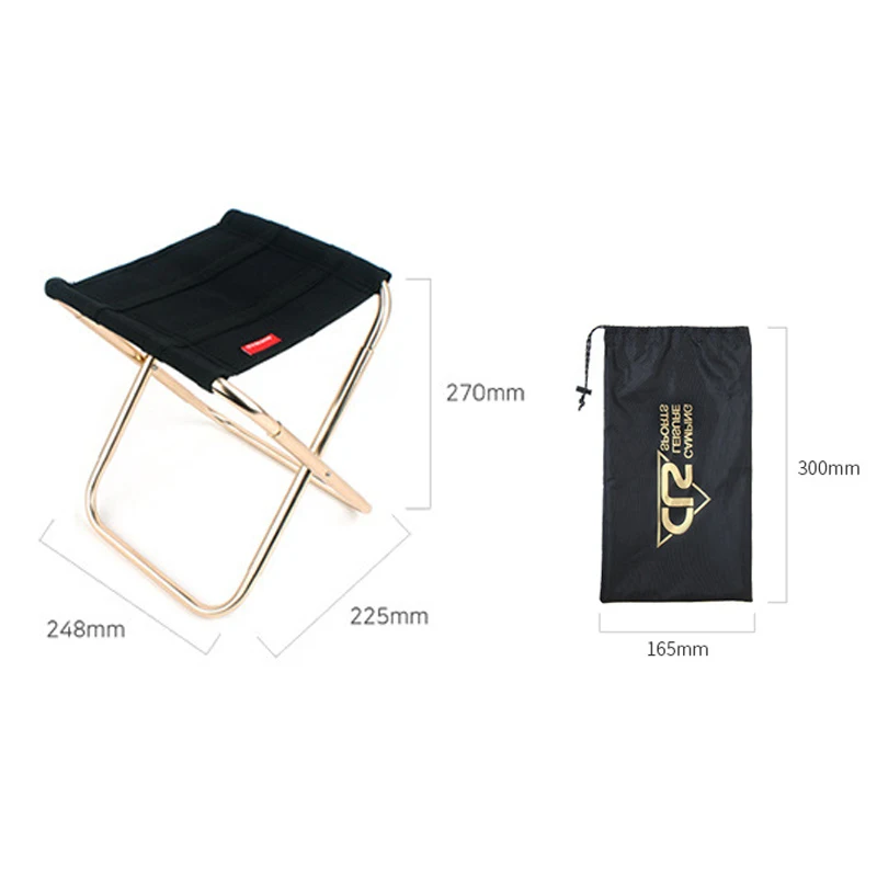 

Folding Small Stool Bench Stool Portable Outdoor Mare Ultra Light Subway Train Travel Picnic Camping Fishing Chair Foldable