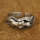 LINSION Cupronickel китайский стиль Лев кольцо Мужские байкерские Панк ювелирные изделия CP210 США Размер 7  15