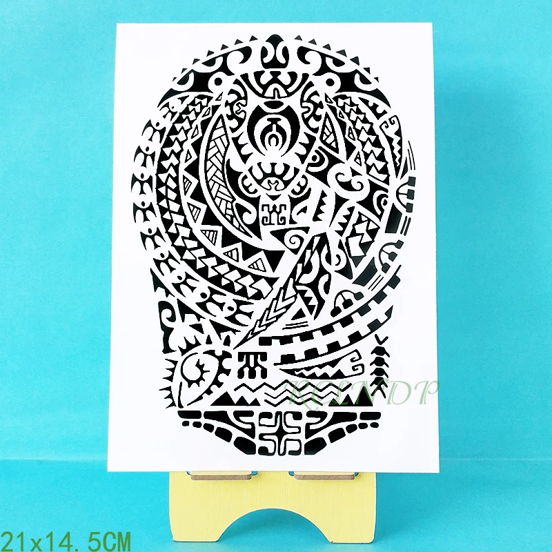 Водостойкая временная татуировка наклейка крутой женский тату флэш татуаж