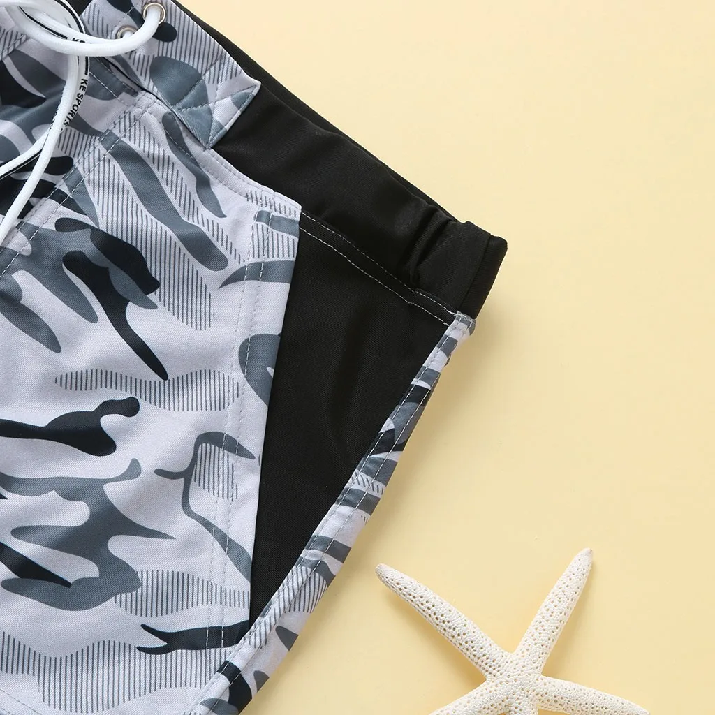 

Men Sexy Swimwear Running Surfing Sports Briefs Beach Camouflage Shorts Trunks Board Pants Sports Suits Men Swim Trunks