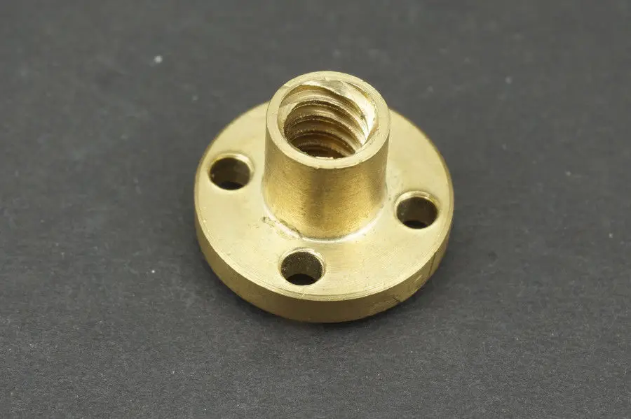 Латунный фланцевый вал маршрутизатора линейные втулки подшипники для 3D принтера