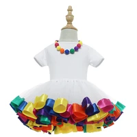 3m 18m summer new tutu girl dress sets baby fluffy dress suit hare clothing suit set hand knitted ribbon dress for girl clothes