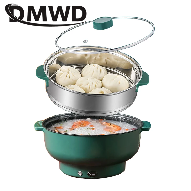 Многофункциональная рисоварка DMWD электрическая сковорода кастрюля для