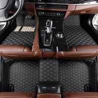 Right hand drive Custom Car floor Mat Fit For Toyota Previa Tarago Estima 2007-2013 2014 2015 2016 2017 2018 2019 Car Carpet