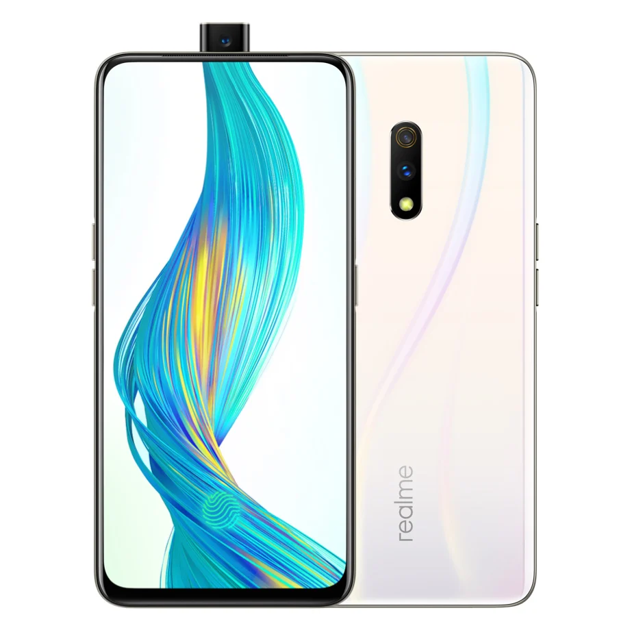 Realme X 4 Гб 64 Snapdragon 710 AIE Octa Core 6 53 ''экран мобильный телефон 48MP двойная задняя