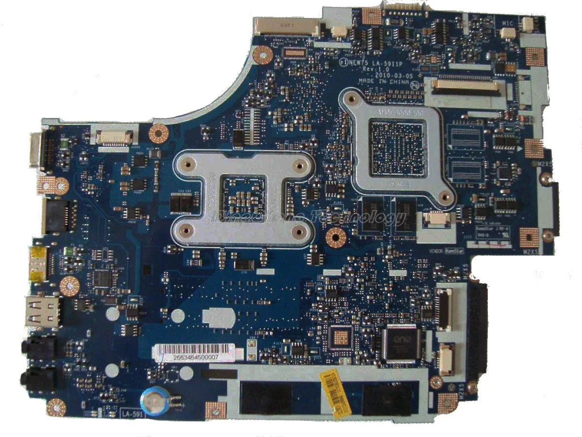 Материнская плата для ноутбука ACER Aspire 5552 г 5551 NEW75 LA-5911P MB.WVE02.001 MBWM602001 материнская DDR3