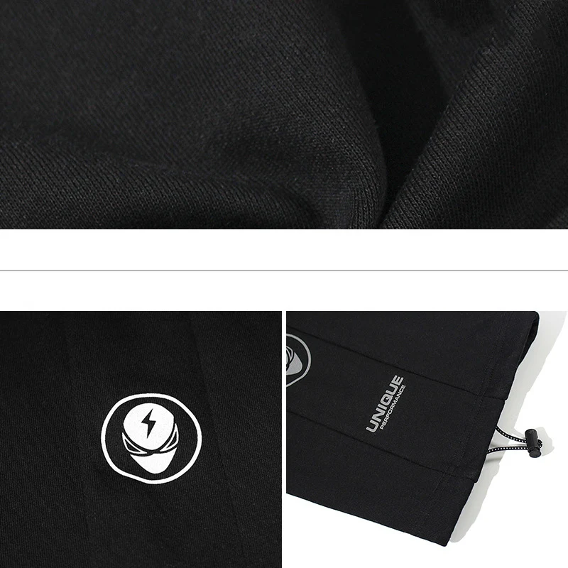

Hip Hop Japanese Cartoon Men's Fashion Pants Solid Stitching design Elastic Mid Waist Casual Pants Men Streetwear Loose Trousers