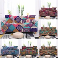 bohemia sofa cover for living room couch cover sectional corner sofa stretch slipcover 3d mandala furniture protector sofa towel