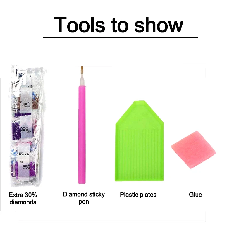 

Crystal Rhinestone 3d Diamond Painting Full Drill Kits Landscape Picture Cross-stitch Handmade Drawing Decoration Mosaic Paiting