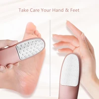 ergonomic pedicure foot care tools feet file rasps callus dead skin remover professional stainless steel double sides