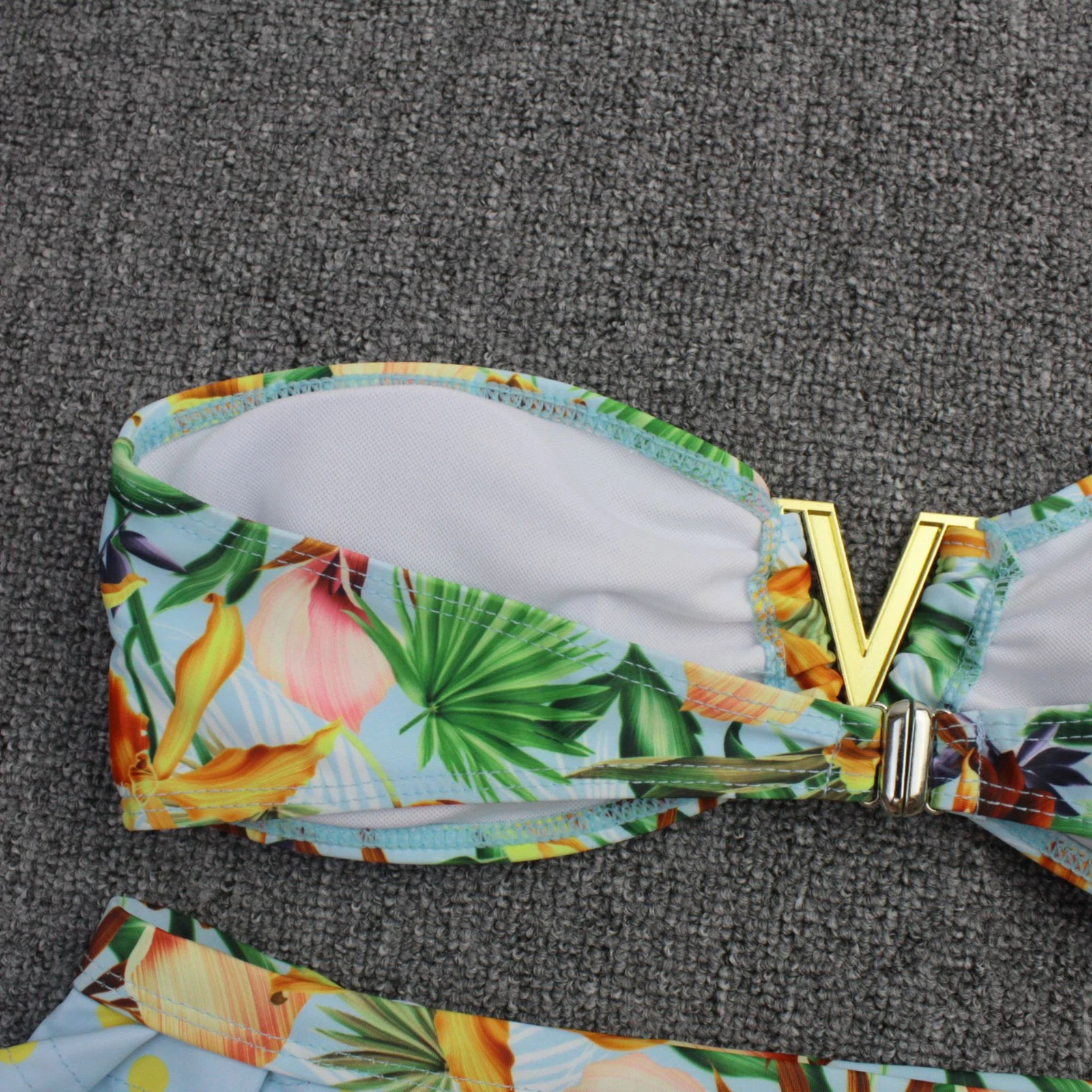 

ZZSLHL 2020 New Low Waist Bikini Swimwear Women Swimsuit Push Up Bikinis Women Bathing Suit Biquini Ruffle Bikini Summer Beach