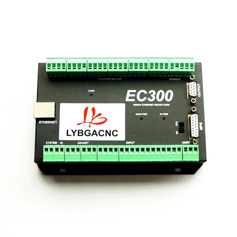 Фрезерный станок с ЧПУ EC300 3/4/5/6 плата управления движением NVEM Mach3 Ethernet карта для
