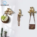 Крепление для ключей Strongwell, в скандинавском стиле, в виде птиц, из смолы