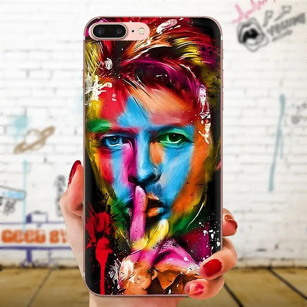 David Bowie арт для Galaxy J1 J2 J3 J330 J4 J5 J6 J7 J730 J8 2015 2016 2017 2018 mini Pro Футляр телефона