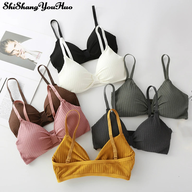 Новинка женский бюстгальтер во французском стиле с вкладышами без косточек