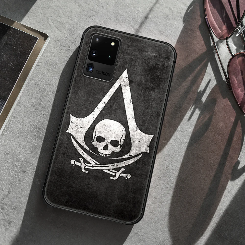 

Assassin's Creed GAME Phone Case Cover Hull For Samsung Galaxy S 7 8 9 10 e 20 FE edge uitra plus Note 9 10 20 black Bumper