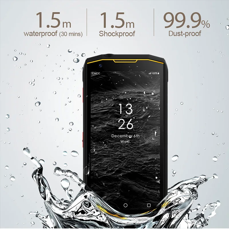 CONQUEST 8000 мАч S12 Pro IP68 водонепроницаемый прочный смартфон мобильный телефон 6 0