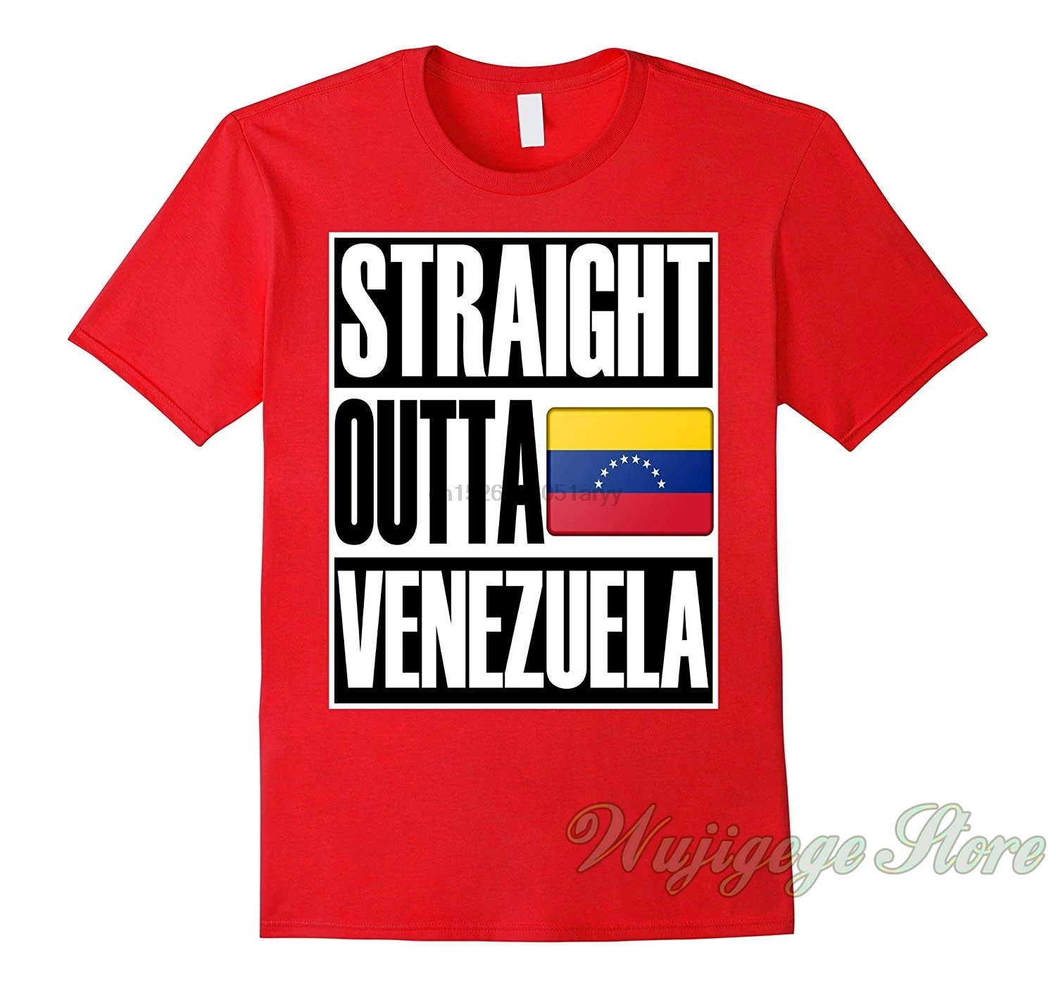 

Summer funny print Storecastle Straight Outta Venezuela Flag Gift Pride t shirt men women tops tee 100% cotton tshirts