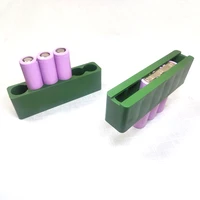 6 section structure 18650 battery fixture cylindrical li ion battery pack holder for batteries spot welding use
