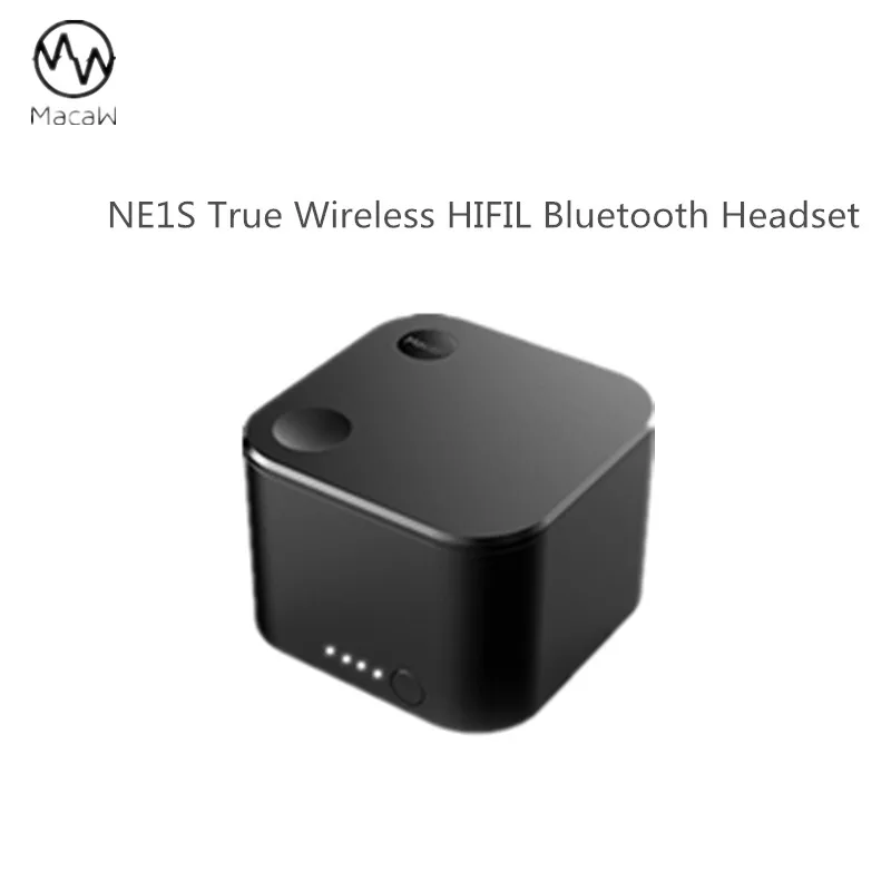 MACAW NE1S истинный беспроводной Bluetooth 5 0 HIFI наушники в ухо Динамический драйвер Спорт