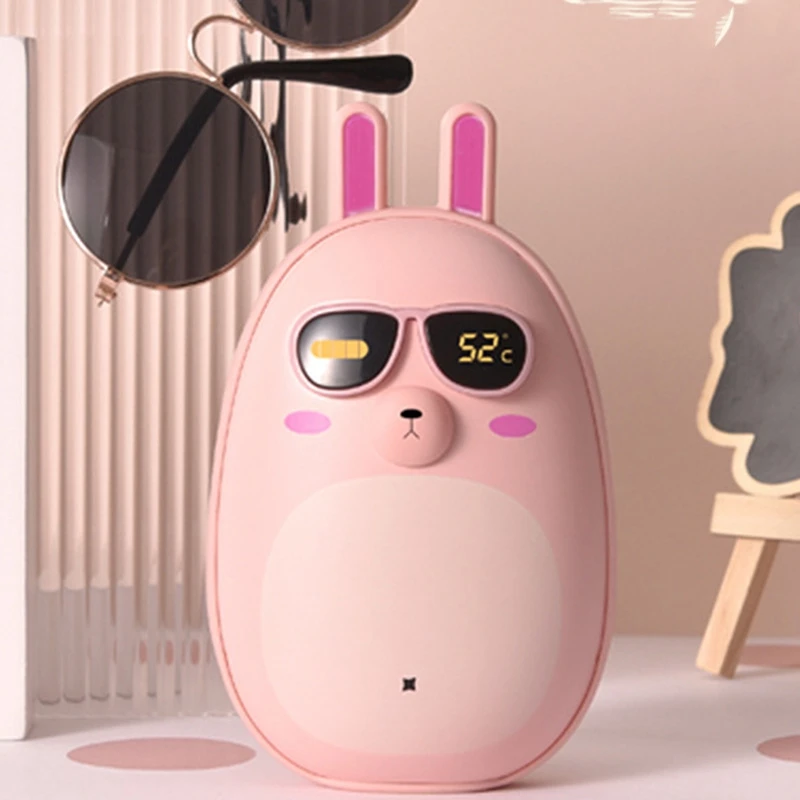 

Hip-Hop Hand Warmer, Cool Cute Pet, Large Capacity Power Bank, Hand Warmer, USB Hand Warmer, 2-In-1