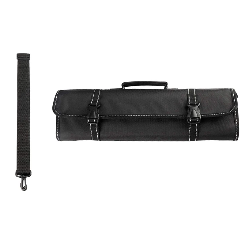 

Ножи мешок, 8-карман шеф-повара Ножи чехол нейлон шеф-повара дорожная сумка для хранения Организатор для путешествий для переноски (сумка пр...