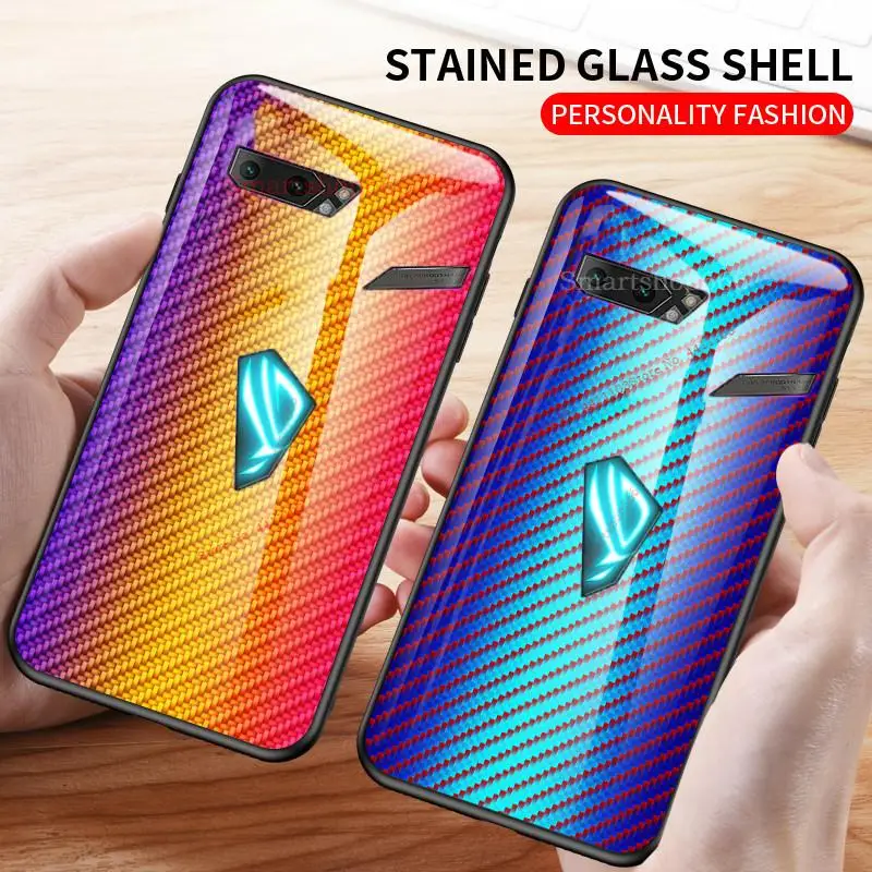 Чехол из закаленного стекла для ASUS Zenfone Max Pro M1 ZB601KL ZB602KL M2 ZB631KL Rog Phone 2 ZS660KL ROG шт.