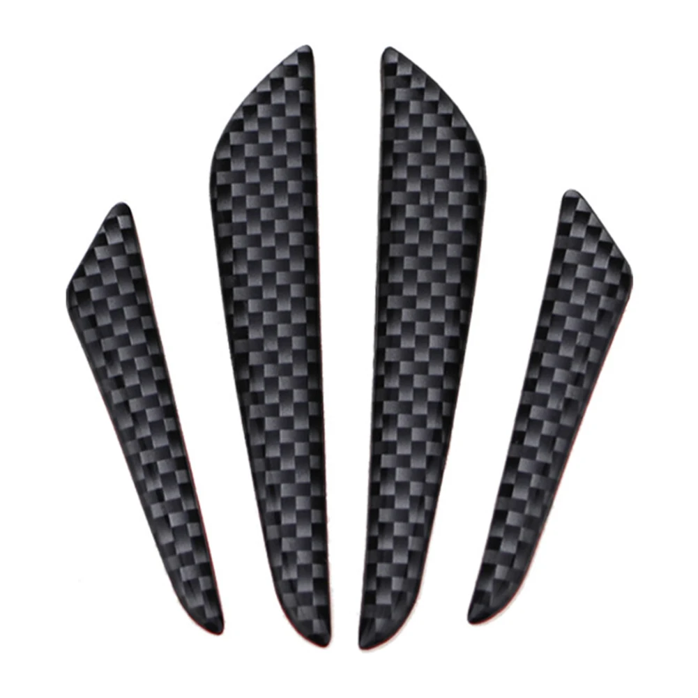 4 шт. защитные полосы из углеродного волокна для автомобильных дверей|Тюнинговые