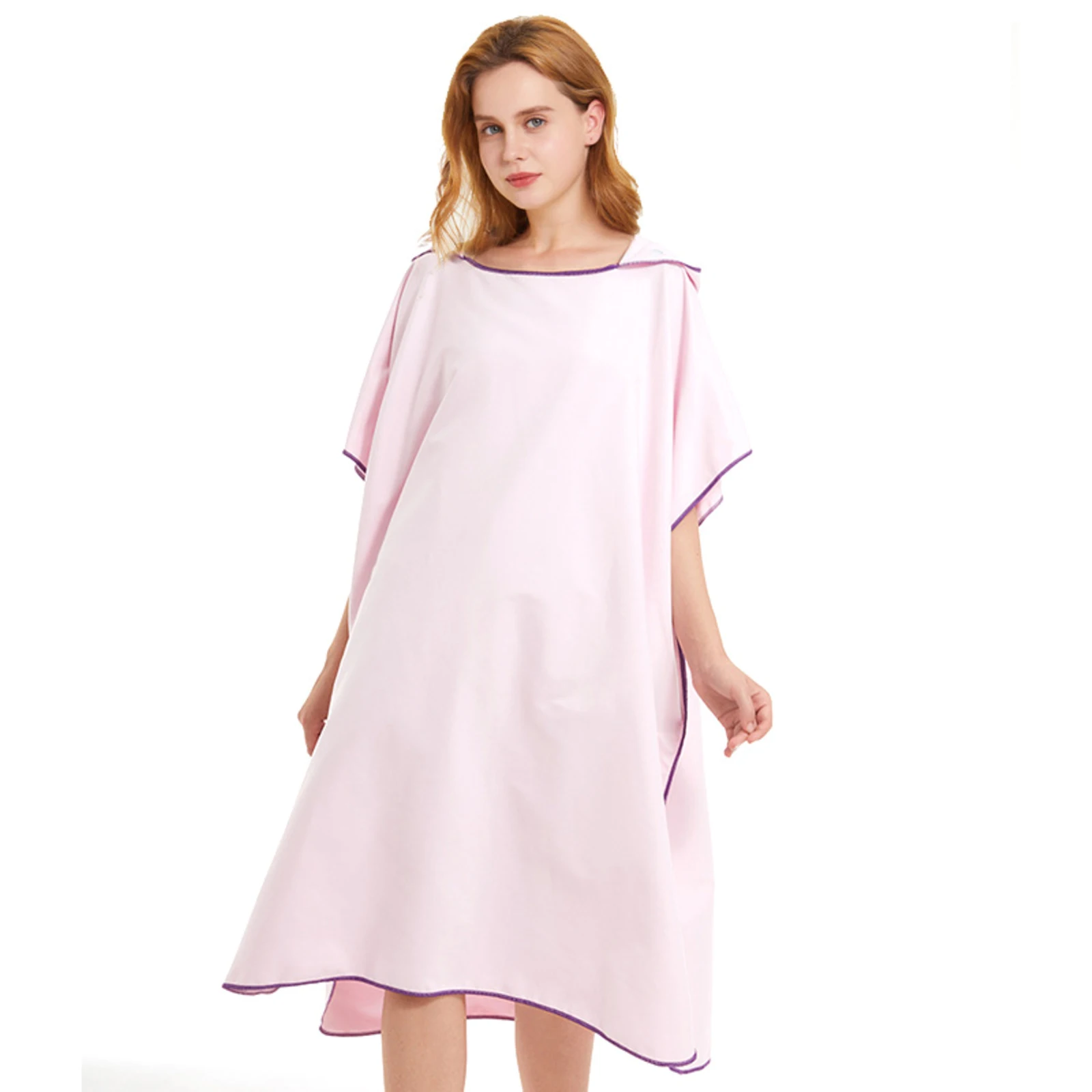 

Beach Towel Poncho Swimming Towels Quick Dry Wetsuit Diving Suit Changing Quick-drying Swim Robe Hood Absorbent Sweat-absorbent