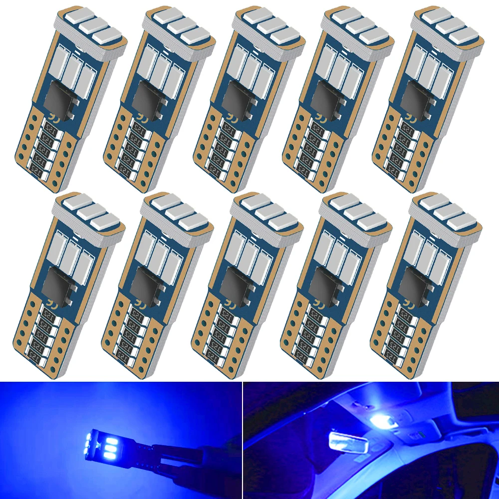 

T10 LED W5W For Mitsubishi Outlander 3 2013-2020 5w5 Canbus Vehicle LED interior Light License Plate Lamp Car Light Accessorie