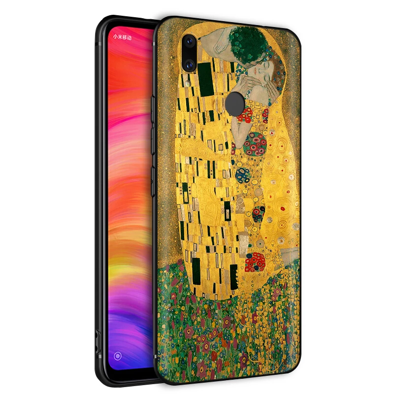 Мягкий ТПУ чехол YIMAOC Gustav Klimt для Xiaomi Redmi mi Note MAX 3 6 6A 7 mi6 mi8 9 se a1 a2 Pro Lite go pocophone