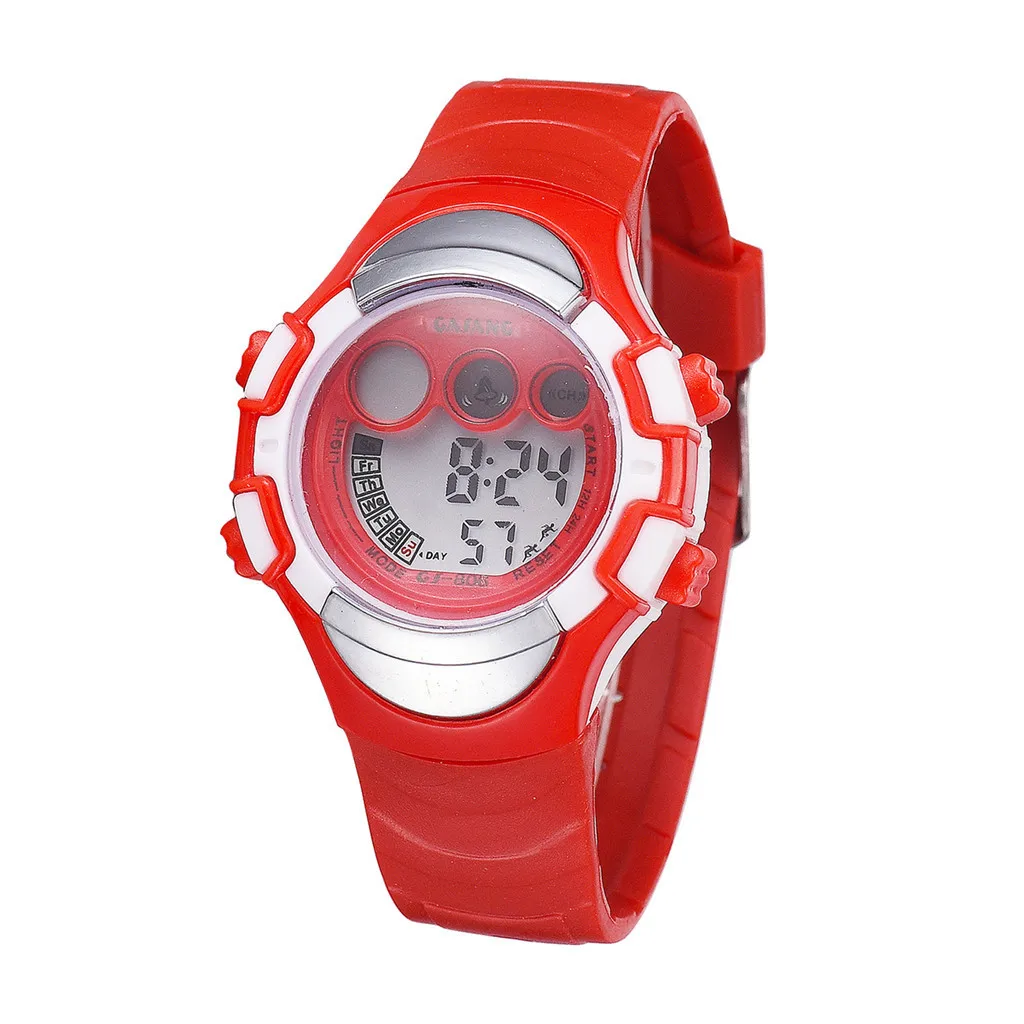 Водонепроницаемые мужские цифровые светодиодный спортивные наручные часы с