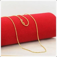 fashion jewelry yellow gold filled snake chain womens necklace