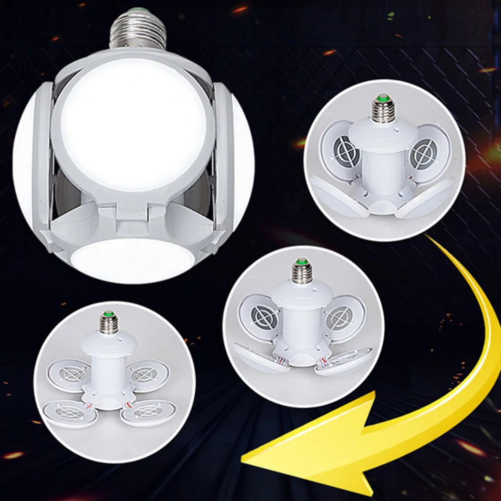 

E27 LED Bulb Lamp LED Folding Bulb LED Light 40W AC85-265 Super Bright For Living Room Bedroom DiningRoom Creative Home Lighting