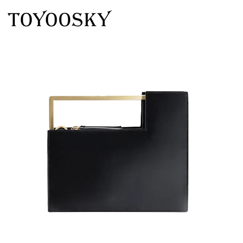 Женская сумка-мессенджер из ПУ кожи с металлической ручкой на плечо | Багаж и