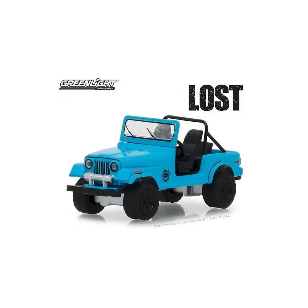 GreenLight 1:64 1977 J eep CJ 7 сплав игрушечный автомобиль игрушки для детей литья под