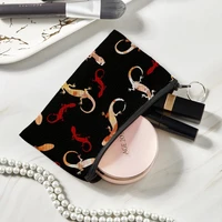 new women and men fashion happiness burst animal coin purse lady girls money pouch canvas bag with a zipper small wallet