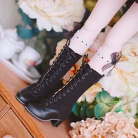 4 color doll boots for 13 sdgr dd as dz bjd doll shoes14 msd mdd shoes high heel doll boots for girl doll accessories