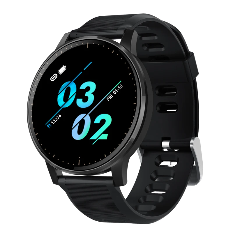 Longet Q20 спортивный Bluetooth умный Браслет ультратонкие модные часы с кровяным давлением пульсометр фитнес-трекер для мужчин - Цвет: black