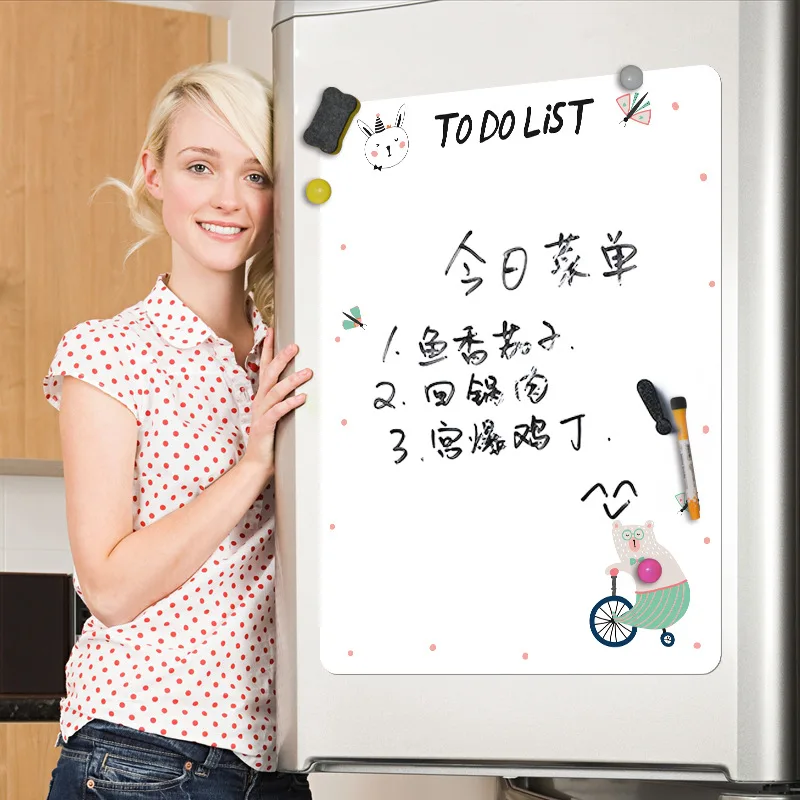 

Стираемая доска для сообщений, магнит на холодильник, магнит для гостиной, кухни, аксессуары для украшения дома