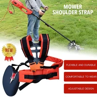 convenient strimmer double breasted shoulder harness strap for brush cutter adjustable double shoulder strap w shaped garden new
