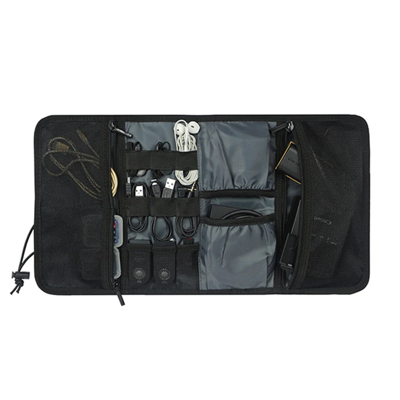 Дорожная сумка для хранения электронных аксессуаров органайзер и переноски