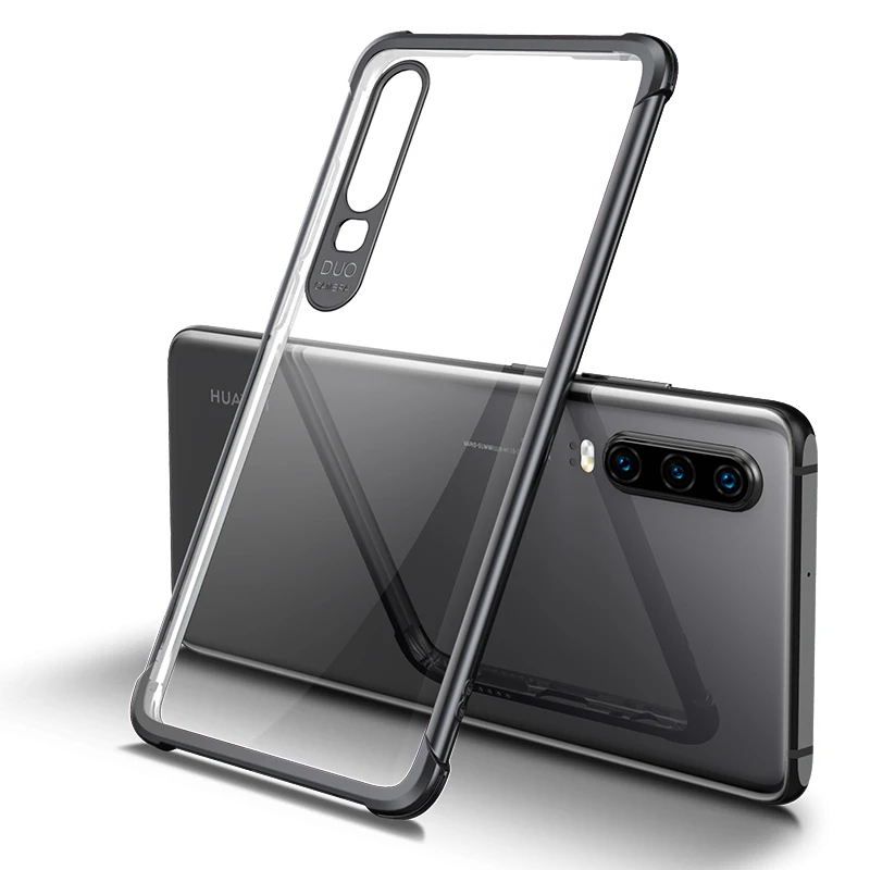 Чехол для huawei P30 lite Pro Мягкий силиконовый чехол p30 прозрачное покрытие